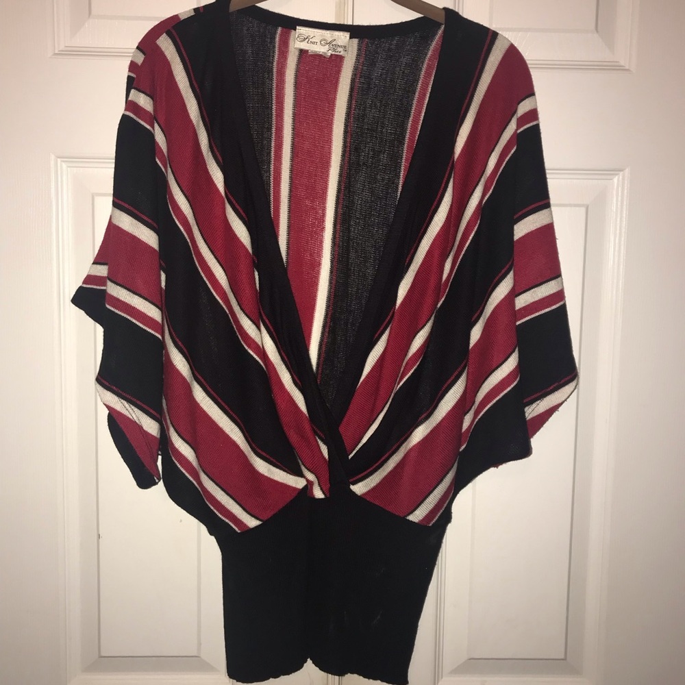 Cute Open Front Casual Sweater! It’s a 3X but fits like a 1X